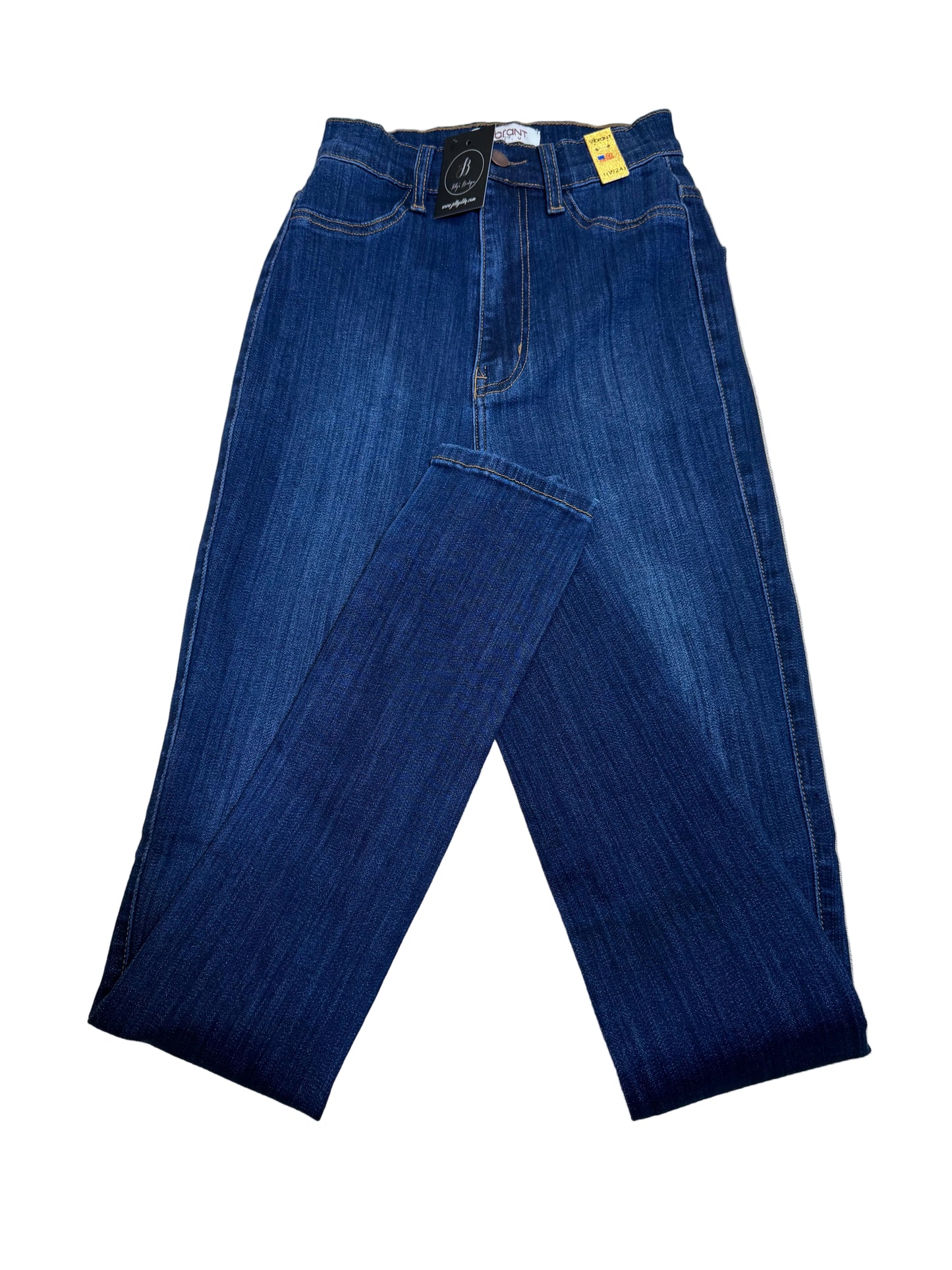 Dark Wash High Rise Skinny Jeans