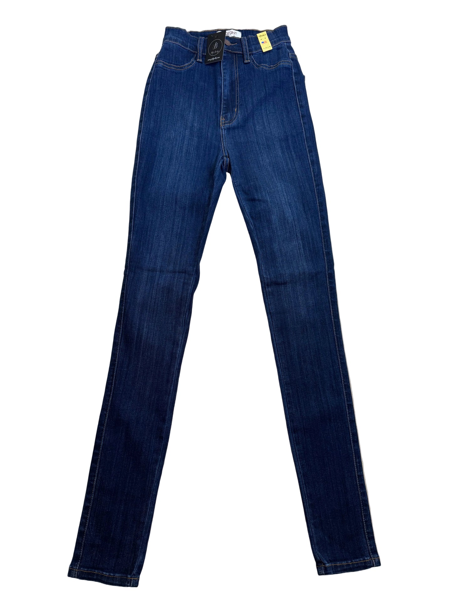 Dark Wash High Rise Skinny Jeans